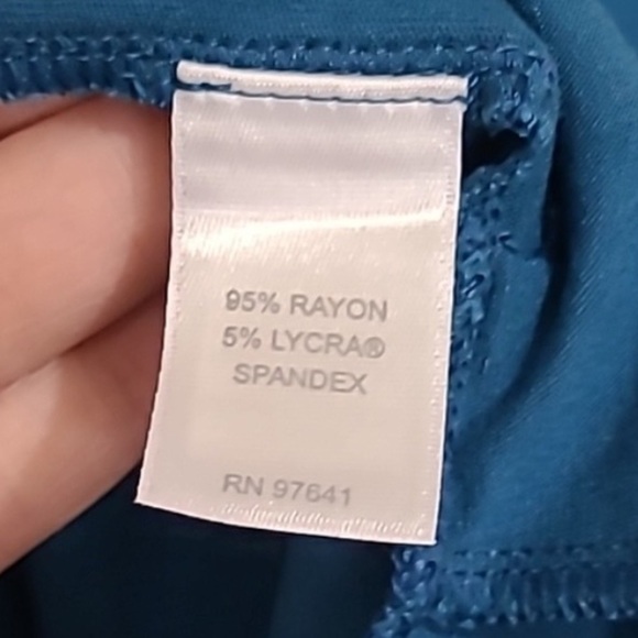 J. Jill wearever collection cyan blue cardigan - Picture 7 of 8